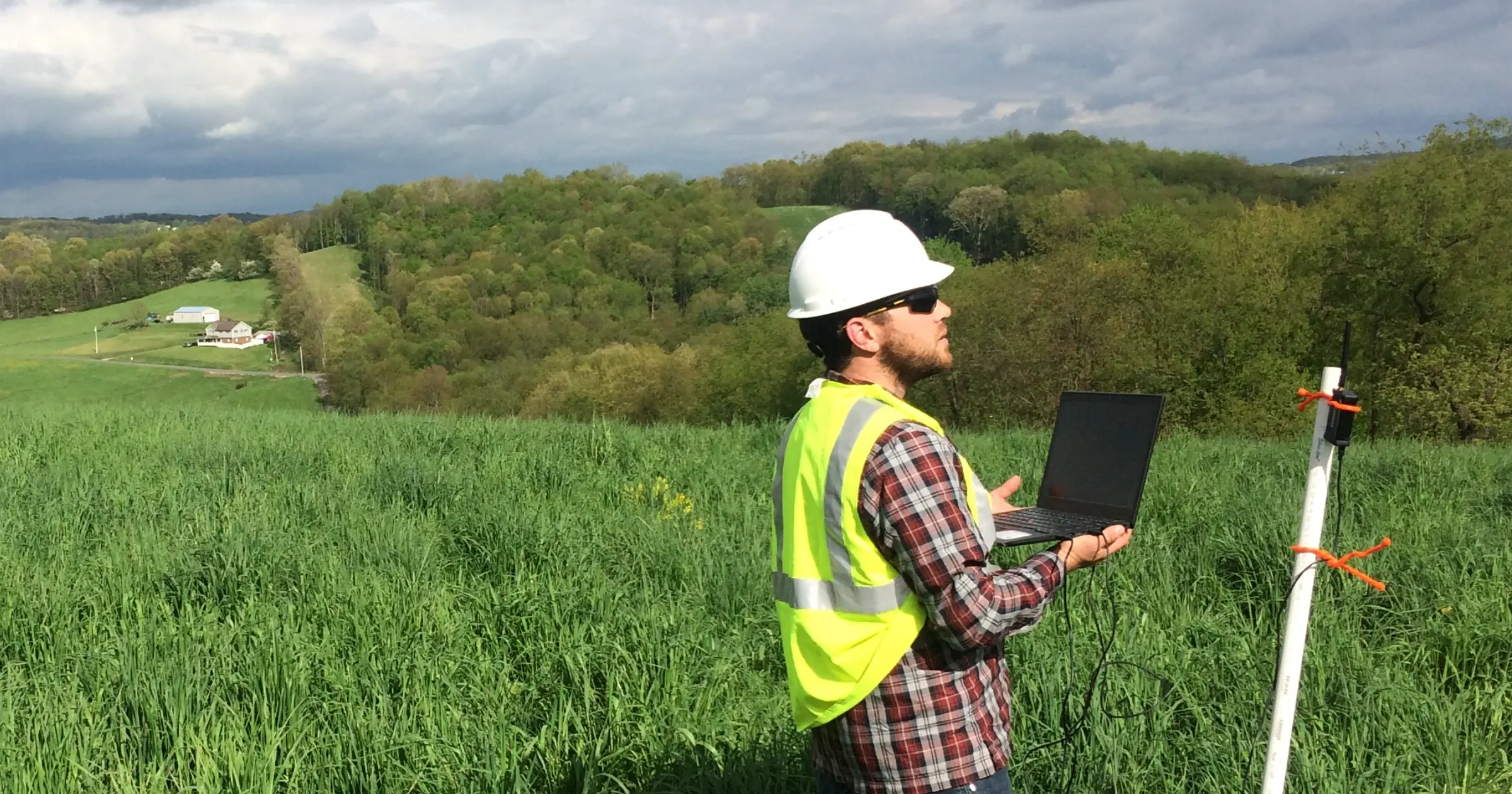 GIS Services 2 photo drone flight being monitored